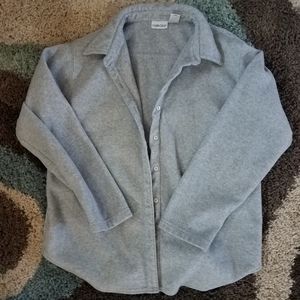 🔥Cabin  Creek Fleece Style Button Down Top  L